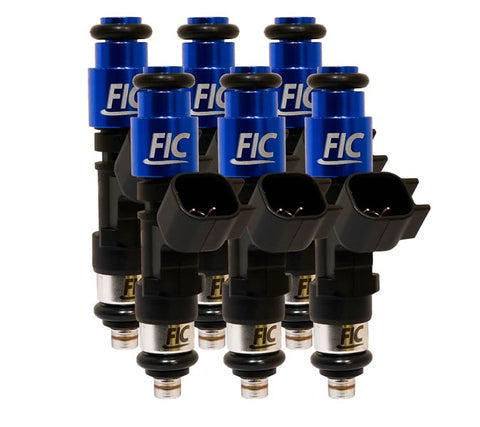 445cc FIC Fuel Injector Clinic Injector Set for VW / Audi (6 cyl, 64mm) (High-Z)