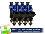 445cc (50 lbs/hr at OE 58 PSI fuel pressure) FIC Fuel Injector Clinic Injector Set for SBC engines (High-Z)