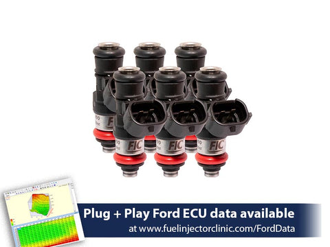 2150cc (200 lbs/hr at 43.5 PSI fuel pressure) FIC Fuel  Injector Clinic Injector Set for Ford Raptor (2010-2014) Injector Sets