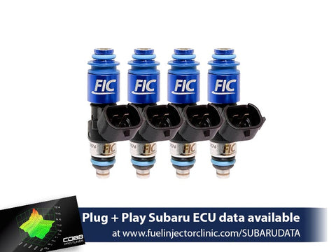 2150cc FIC Top-Feed Converted Subaru Sti ('04-'06) Legacy GT ('05-'06) Fuel Injector Clinic Injector Set (High-Z)