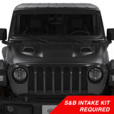 AIR HOOD SCOOPS FOR JEEP JL RUBICON / GLADIATOR (S&B INTAKE REQUIRED)