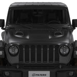 AIR HOOD SCOOPS FOR JEEP JL RUBICON / GLADIATOR (SCOOPS ONLY)