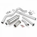 Monster Exhaust System, 4-inch Single Exit for 1994-1997 Ford F250/F350 7.3L Power Stroke, ECLB