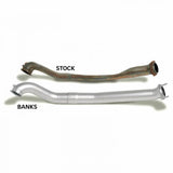 Monster Exhaust System, 4-inch Single Exit for 1994-1997 Ford F250/F350 7.3L Power Stroke, CCLB