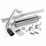 Monster Exhaust System, 3-inch Single Exit 2005-2012 Toyota Tacoma 4.0L, ECLB, DCSB and DCLB