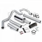 Monster Exhaust System, 4-inch Single Exit for 2003-2004 Dodge Ram 2500/3500 5.9L Cummins, SCLB/CCSB Standard Cab Long Bed or Crew Cab Short Bed, Catalytic Converter