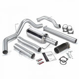 Monster Exhaust System, 4" Single Exit, for 2003-2004 Dodge Ram 2500/3500 5.9L Cummins, SCLB/CCSB Standard Cab Long Bed or Crew Cab Short Bed, NO Catalytic Converter