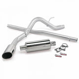 Monster Exhaust System, 3-inch Single Exit Tip for 2004-2008 Ford F150 5.4L, ECSB