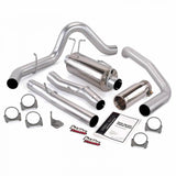 Monster Exhaust System, 4-inch Single Exit for 2003-2007 Ford F250/F350 6.0L Power Stroke, ECSB, Automatic only
