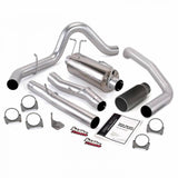 Monster Exhaust System, 4-inch Single Exit for 2003-2007 Ford F250/F350 6.0L Power Stroke, CCSB Automatic only