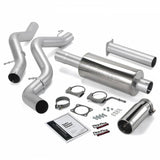 Monster Exhaust System, 4-inch Single Exit for 2006-2007 Chevy/GMC 2500/3500 6.6L Duramax, SCLB