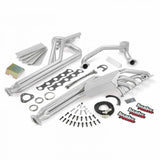 Exhaust Header System, TorqueTubes Exhaust Headers with Y-pipe and heat shielding with hardware for 2006-2010 Ford Class-A Motorhome 6.8L