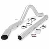 Monster Exhaust System, 4-inch Single Exit  for 2011-2014 Ford F250/F350/F450 6.7L Power Stroke, CCSB-CCLB