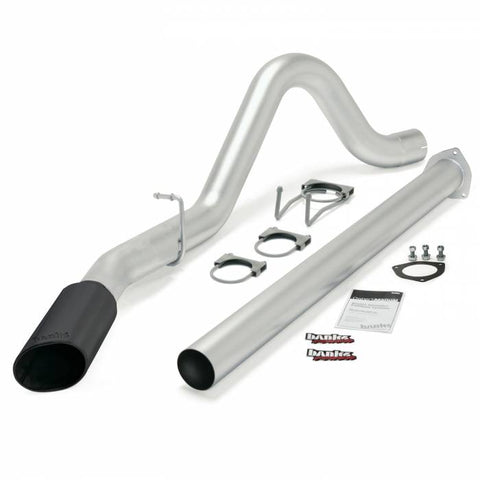 Monster Exhaust System, 4-inch Single Exit  for 2011-2014 Ford F250/F350/F450 6.7L Power Stroke, CCSB-CCLB