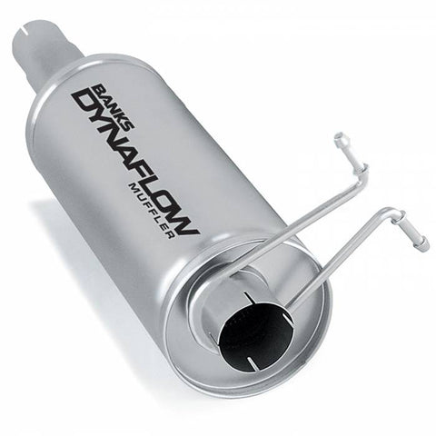 Exhaust Muffler, Stainless Steel, 3.5 inch Inlet and Outlet for 1999-2004 Ford Excursion 6.8L