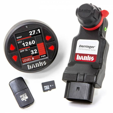 Derringer Tuner, with iDash DataMonster for 2014-2018 Ram 1500 and 2014-2017 Grand Cherokee 3.0L EcoDiesel