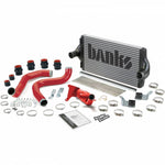 Intercooler Upgrade, Includes Boost Tubes (red powder-coated) for 1999.5 Ford F250/F350 7.3L Power Stroke