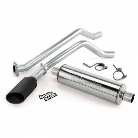 Monster Exhaust System, 3-inch Single Exit for 2010 Chevy/GMC 1500 5.3L, CCSB Flex-Fuel