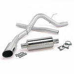 Monster Exhaust System, 3-inch Single Exit, Chrome Tip for 2009-2010 Ford F150 5.4L, CCSB-CCLB