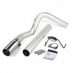 Monster Exhaust System, 4-inch Single Exit, Chrome Tip for 2007-2013 Dodge Ram 2500/3500 6.7L Cummins, SCLB-MCSB