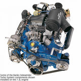 Sidewinder Turbo System for 1983-1993 Ford F250/F350 6.9/7.3L, Manual Transmission