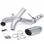 Monster Exhaust System, 5-inch Single Exit,  for 2020-2021 Chevy/GMC 2500/3500 6.6L Duramax, L5P